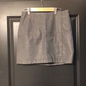 Gray/Charcoal Free People Mini Skirt Size 2